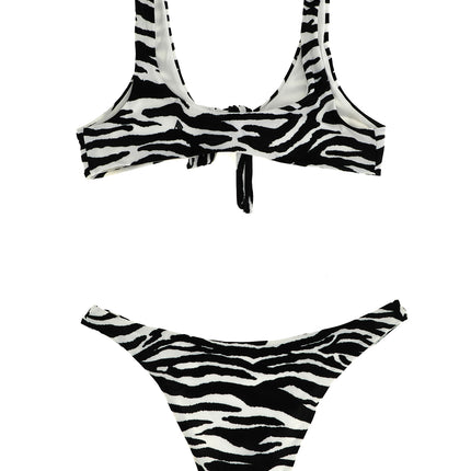 The Attico Bicolor Polyamide Bikini