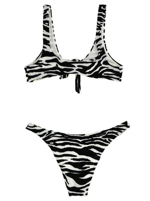 The Attico Bicolor Polyamide Bikini