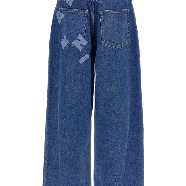Marni Blue Cotton Jeans Denim