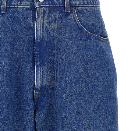 Marni Blue Cotton Jeans Denim