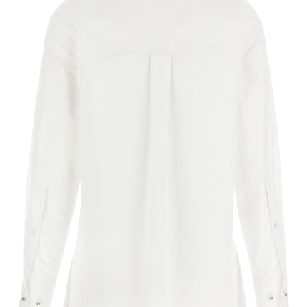 Gucci White Cotton Blouse