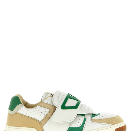 Valentino Garavani Multicolor Leather Athletic Sneakers