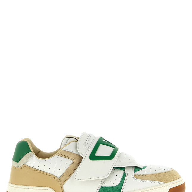 Valentino Garavani Multicolor Leather Athletic Sneakers
