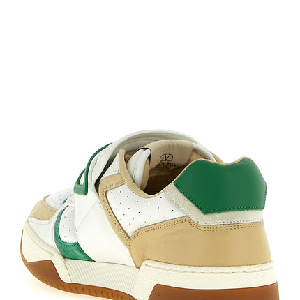 Valentino Garavani Multicolor Leather Athletic Sneakers