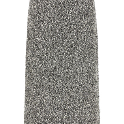 Tory Burch Black Polyamide Midi Skirt