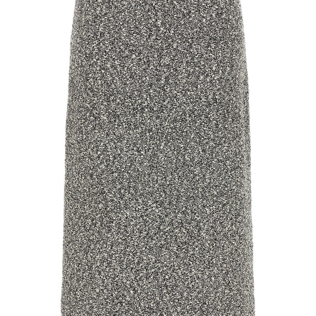 Tory Burch Black Polyamide Midi Skirt