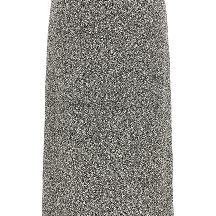 Tory Burch Black Polyamide Midi Skirt