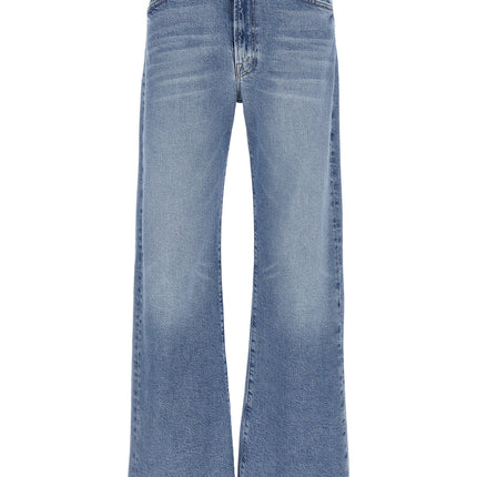 Mother Denim Blue Cotton High-Waisted Jean