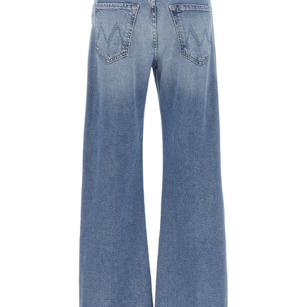 Mother Denim Blue Cotton High-Waisted Jean