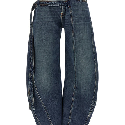 Jean Paul Gaultier Blue Cotton Jeans Denim