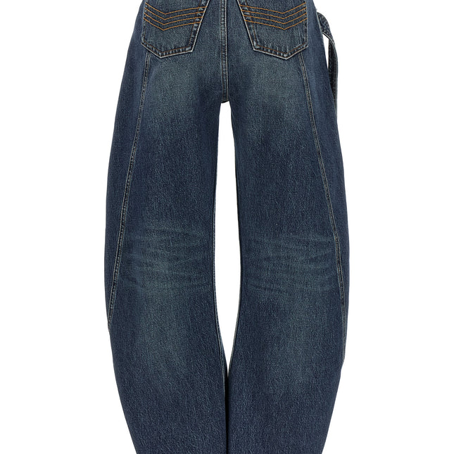 Jean Paul Gaultier Blue Cotton Jeans Denim
