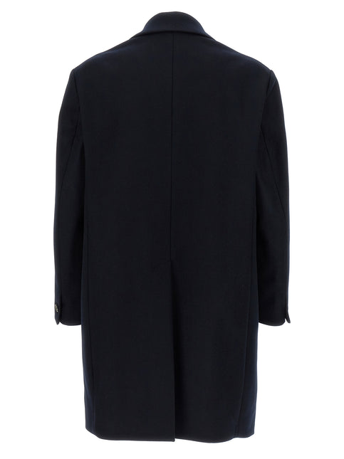 BARENA Blue Wool Coat