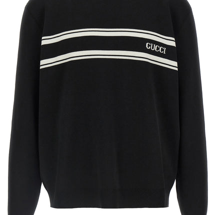 Gucci Bicolor Wool Cardigan