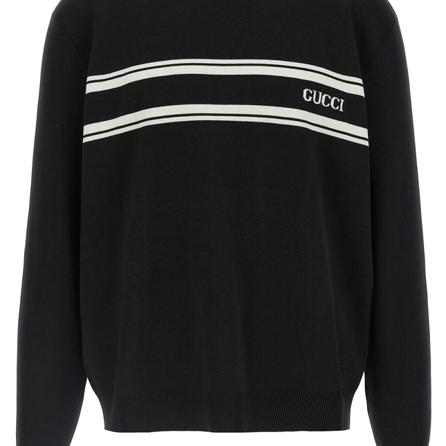 Gucci Bicolor Wool Cardigan