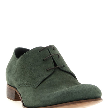 JULIAN Bicolor Suede Leather Oxfords And Derbies