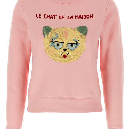 Valentino Garavani Multicolor Cotton Sweatshirt