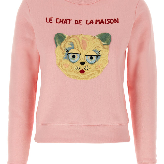 Valentino Garavani Multicolor Cotton Sweatshirt
