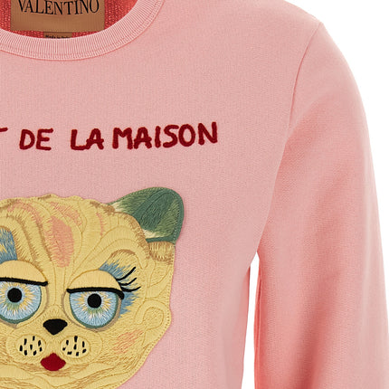 Valentino Garavani Multicolor Cotton Sweatshirt