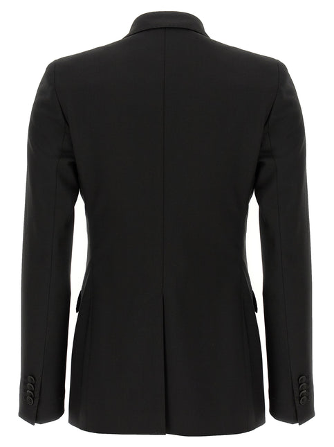 Tagliatore Black Virgin Wool Two-Piece Suit