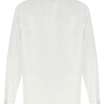 Gucci White Cotton Blouse