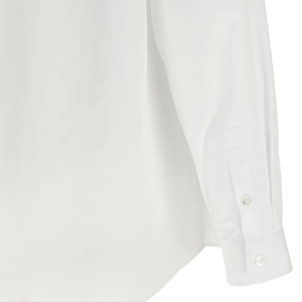 Gucci White Cotton Blouse