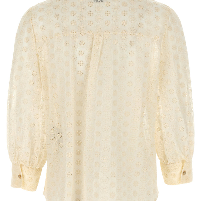 Valentino Garavani White Cotton Blouse