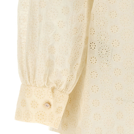Valentino Garavani White Cotton Blouse