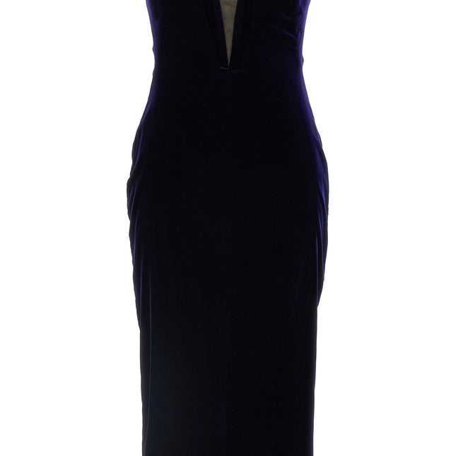 Tom Ford Blue Viscose Midi Dress