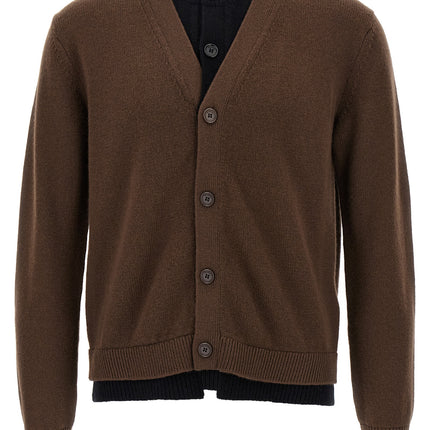 J.W.Anderson Brown Wool Cardigan