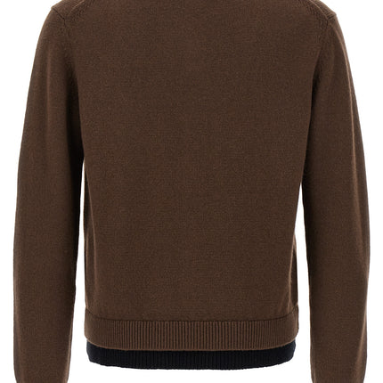 J.W.Anderson Brown Wool Cardigan