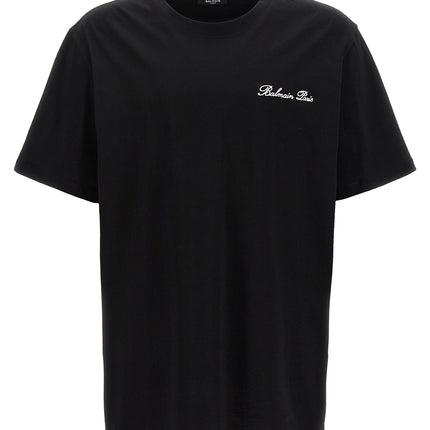 Balmain Bicolor Cotton T-Shirt