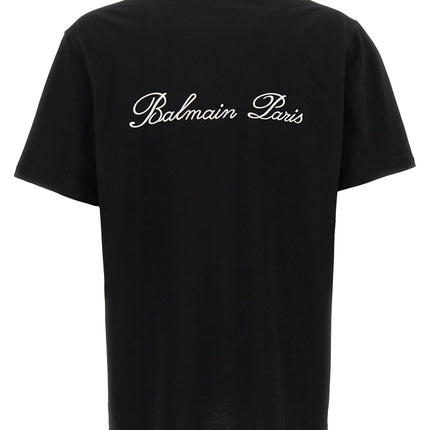 Balmain Bicolor Cotton T-Shirt