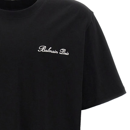 Balmain Bicolor Cotton T-Shirt