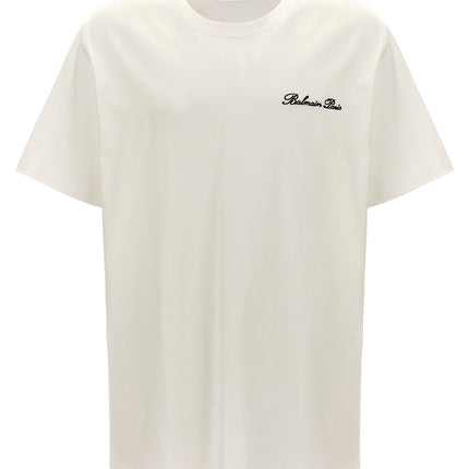 Balmain Bicolor Cotton T-Shirt