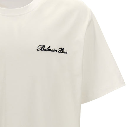 Balmain Bicolor Cotton T-Shirt