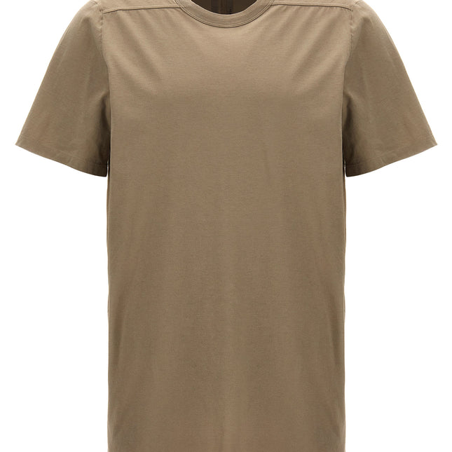 Rick Owens Gray Cotton T-Shirt