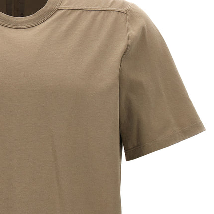 Rick Owens Gray Cotton T-Shirt