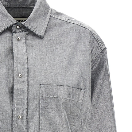 Darkpark Silver Cotton Blouse