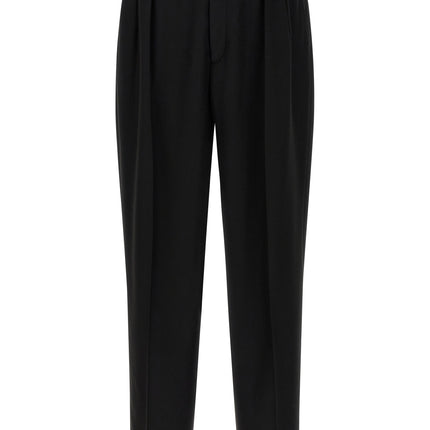 CELLAR DOOR Black Polyester Dress Pants