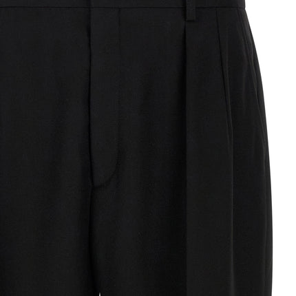 CELLAR DOOR Black Polyester Dress Pants