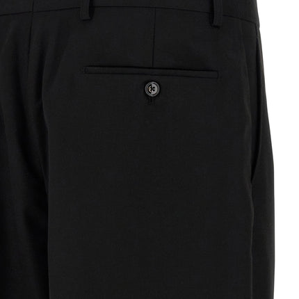 CELLAR DOOR Black Polyester Dress Pants