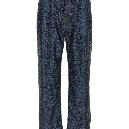 Darkpark Blue Cotton Jeans Denim