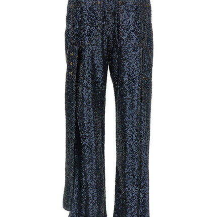 Darkpark Blue Cotton Jeans Denim