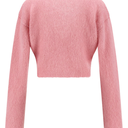 Alessandra Rich Multicolor Wool Cardigan