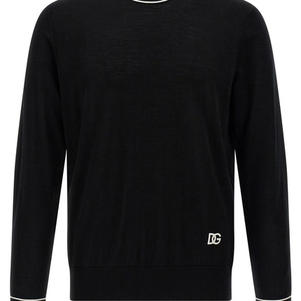 Dolce & Gabbana Black Marabou Cardigan