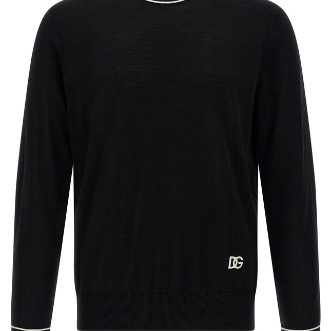 Dolce & Gabbana Black Marabou Cardigan