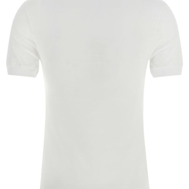 Dolce & Gabbana White Cotton T-Shirt