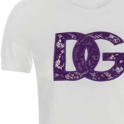 Dolce & Gabbana White Cotton T-Shirt