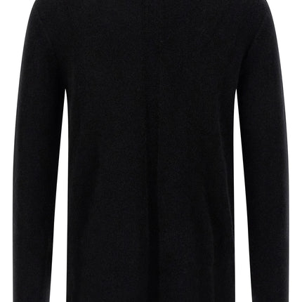 Rick Owens Black Wool Cardigan