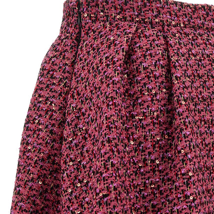 Alessandra Rich Multicolor Polyamide Midi Skirt